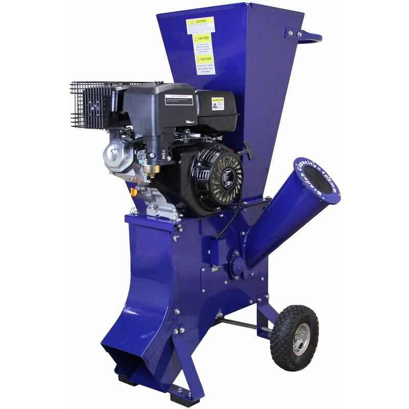 Trituratore di rami, T-Mech 420cc 15 HP Trituratore di foglie di alberi per giardinieri e paesaggisti professionisti