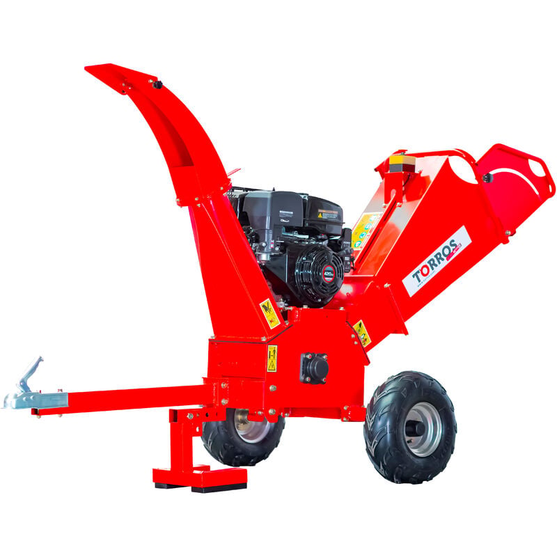 Trituratore professionale trainabile a benzina 15 hp 120 mm Torros HHK120