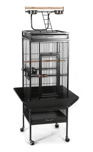 United Bird - Gabbia per pappagalli LORO - L.67 x P.67 x H.156 cm