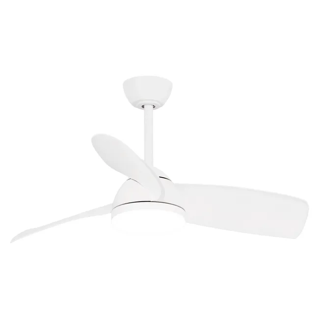 Ventilatore da soffitto con illuminazione a LED, Beach Eco, D107cm, SULION, bianco
