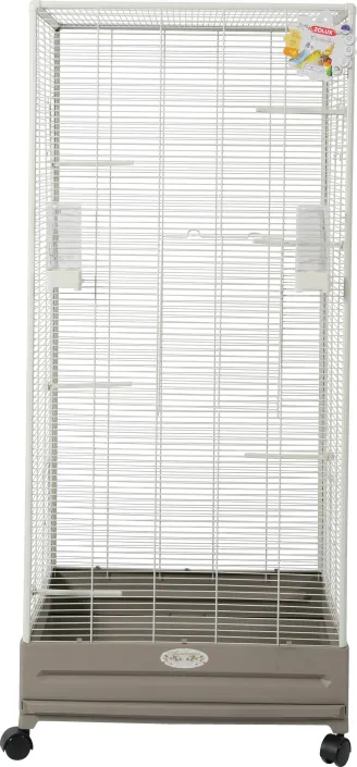 Voliera Arabesque Camille 55 Tortora - L.66 x P.55 x H.152 cm